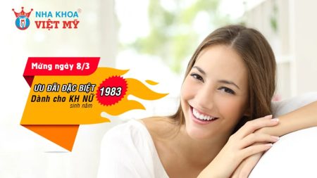 ƯU ĐÃI ĐẶC BIỆT 8/3 DÀNH RIÊNG CHO KHÁCH HÀNG NỮ SINH NĂM 1983