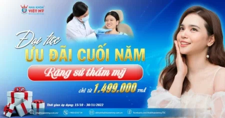Đón giá “sốc” – Giảm 20% –  50% Răng sứ thẩm mỹ