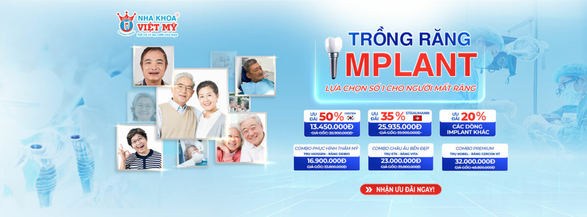 Ưu đãi trồng răng Implant
