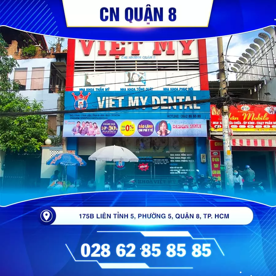 địa chỉ nha khoa quận 8, nha khoa việt mỹ