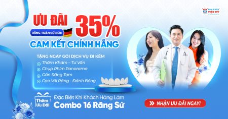 Sở hữu răng toàn sứ Đức với ưu đãi 35% – Nâng tầm nụ cười, tự tin tỏa sáng