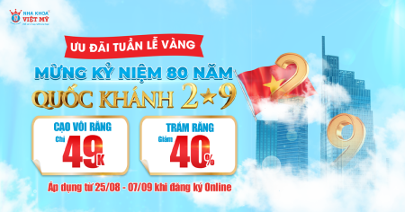 Ưu đãi Quốc khánh 2/9